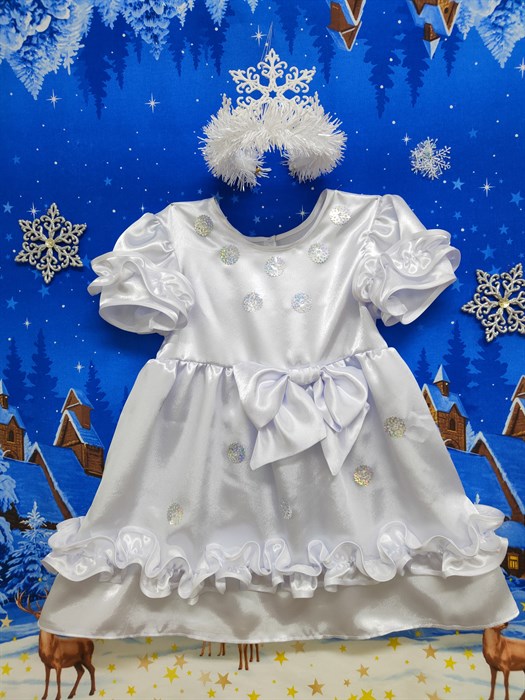 Новогодний детский костюм Снежинки