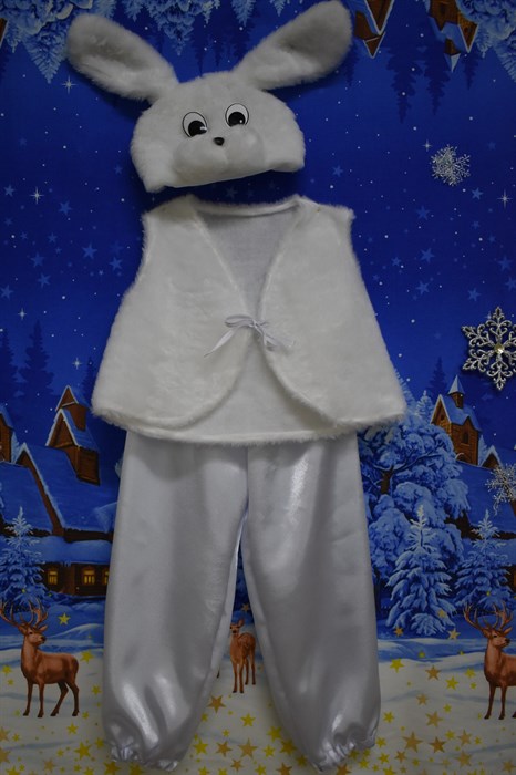 Новогодний костюм зайчика