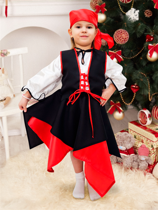 новогодний костюм пиратка