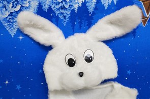Новогодняя шапка Зайца