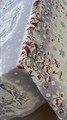 Комплект для кухни  "Снегири" Варежка + Прихвадка +Скатереть 180*150см. 3