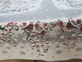 Комплект для кухни  "Снегири" Варежка + Прихвадка +Скатереть 180*150см. 3
