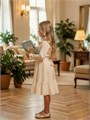 Платье для девочки с длинным рукавом 500-024 500-024
